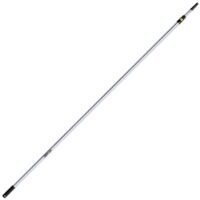 Ribiland – Perche télescopique aluminium 4.5 m – Système de déblocage sécurisé – Pour peinture en hauteur et cueillette de fruits