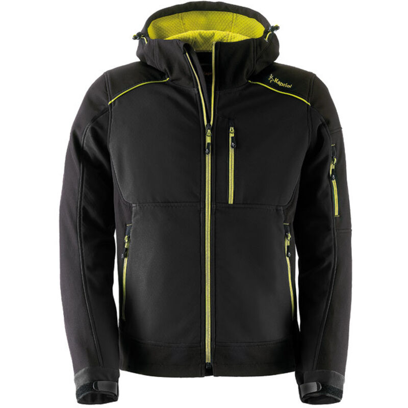 CMP ZIP HOOD - Giacca softshell - antracite/festival/antracite
