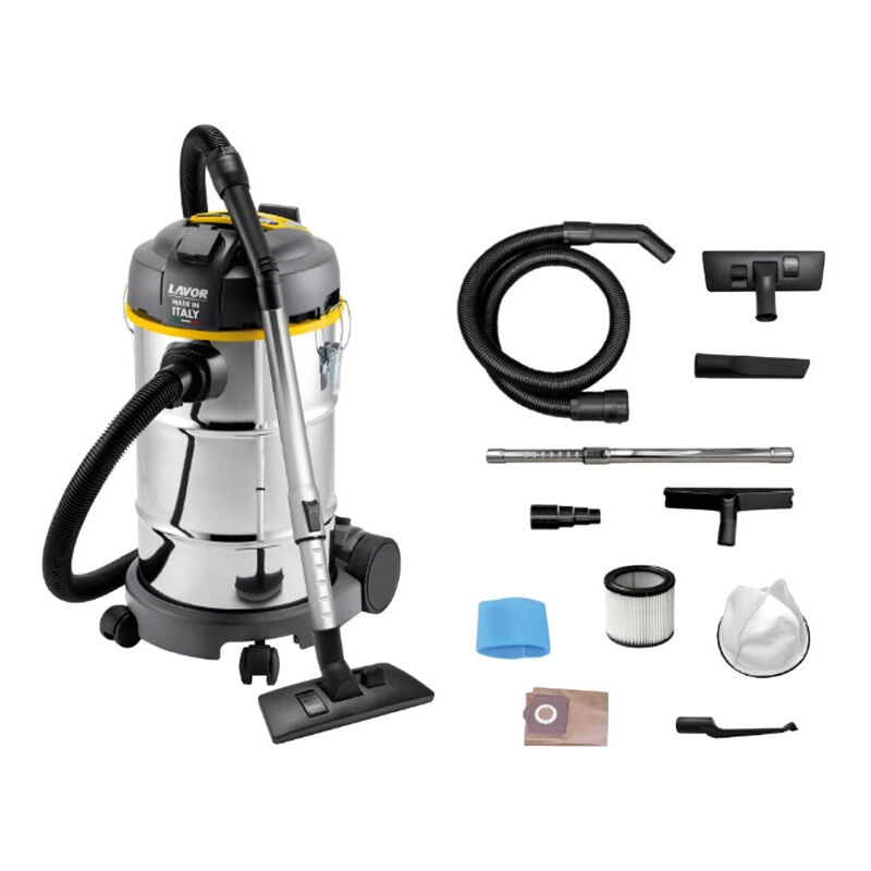 EINHELL TE-VC 2350 SACL - Aspirateur poubelle solides et liquides 1600W 50L