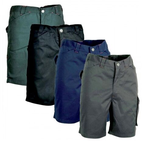 Bermuda de travail Cofra bleu marine taille L coton (1/5)