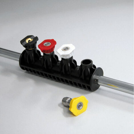 Lance en métal courbé Lavor avec 4 buses