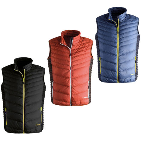 Gilet Matelassé à Capuche Homme - Veste à Bulles Microfibre - Taille 110-4XL