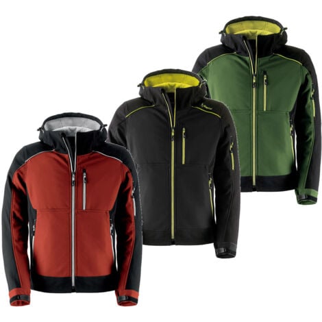 Veste softshell de travail Kapriol Dynamic - XXL - Couleur de brique