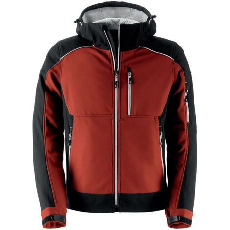 Veste softshell de travail Kapriol Dynamic - XXL - Couleur de brique