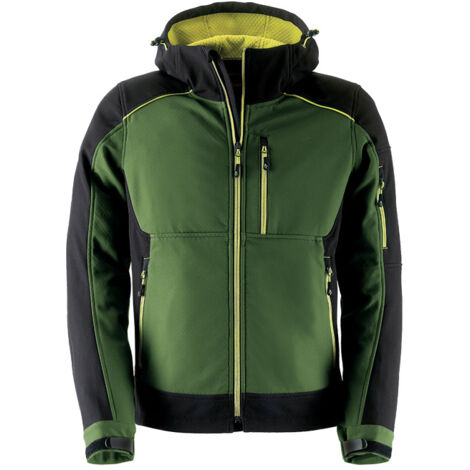 Veste softshell de travail Kapriol Dynamic - XXL - Couleur de brique