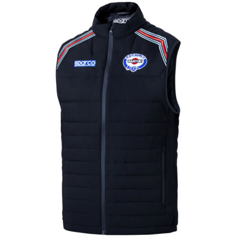 Gilet Tecnico Sparco Unisex - Cotone/Spandex, Strisce Riflettenti, Taglie XS-XXXL