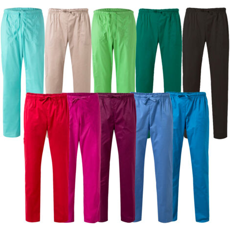 Pantalons de travail secteur santé sanitario Velilla 533006S - XS - Turquoise (1/5)
