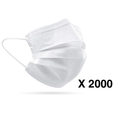 10 Masques De Protection Très Filtrants - Lot économique - Fabriqué En France