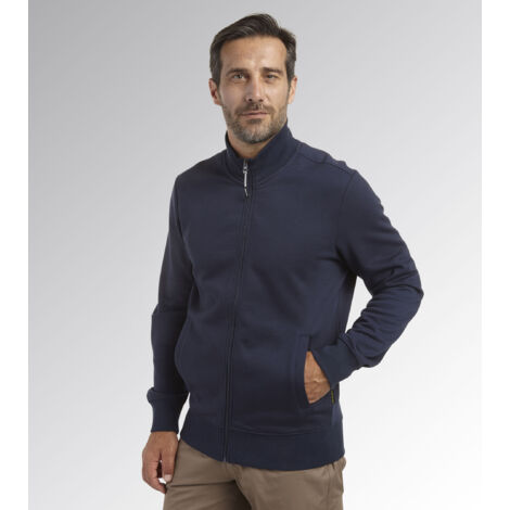Sweat de travail Diadora Sweatshirt Industry FZ - XXXXL - Bleu