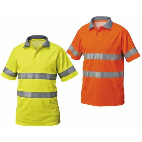 Polo haute visibilité Siggi 25MA0273 - M - Jaune (1/3)