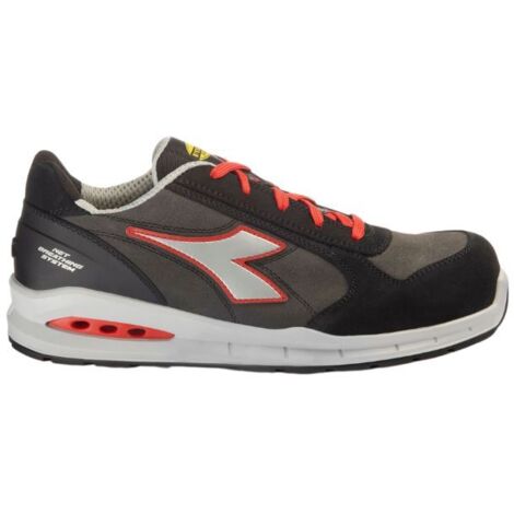 Chaussure de travail Utility Diadora Run Net Airbox Low S3 Src Argent Rouge 43