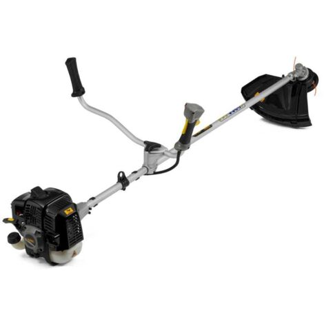 Alpina – Débroussailleuse thermique 42,7cc à essence – Moteur 1,7 ch – Double guidon ergonomique – Lame incluse pour végétation dense (1/4)