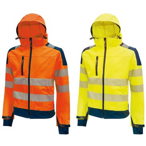 Veste haute visibilité Miky U-Power en softshell - L - Jaune