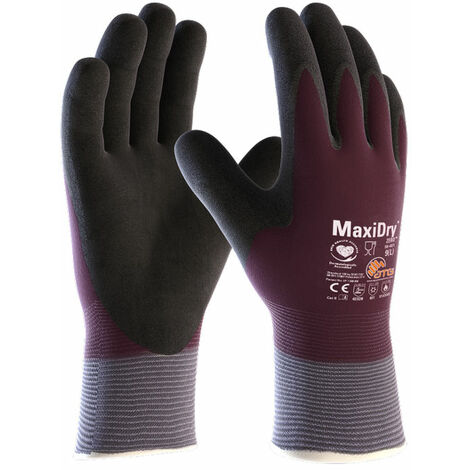 Gants de travail ATG MaxiDry 56-451 - 9 (L) - Pourpre