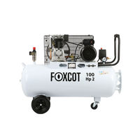 Compresseur d'air Foxcot 100 litres FL100 - kit 5 outils inclus - -
