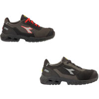 Chaussures de sécurité Diadora Shark Stable Impact Leather Low S3 SRC ESD - 42 (EU) - Noir