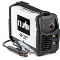 Telwin – Poste à souder MMA 150A – Soudage DC avec électrodes jusqu'à 4mm – Contrôle de l'arc avancé – Compact et léger pour chantiers - DC 150 A