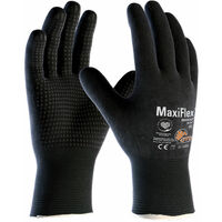 Gants de manutention MaxiFlex 34-847 – NBR caoutchouc nitrile – Doublure nylon/élasthanne – Résistance à l'abrasion 18000 cycles – ATG