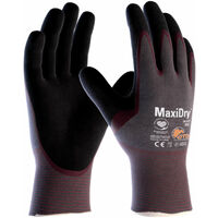Gants ATG de travail MaxiDry 56-424 - 6 (xs) - Pourpre