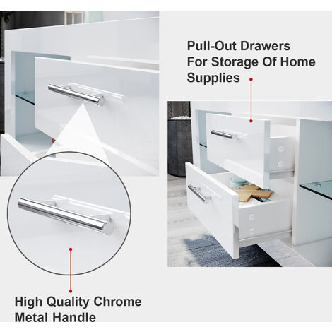 Tv stand with pull out deals drawers