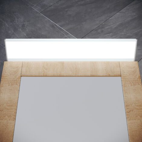 Elegant – Bathroom wall lights – Modern mirror light 12W 6000K – 159-degree angle – Wall switch control – Corrosion-resistant aluminum (1/5)