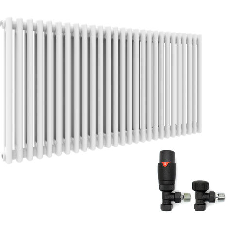 ELEGANT 600 X 1505 Mm Traditional Column Radiators Horizontal Double ...