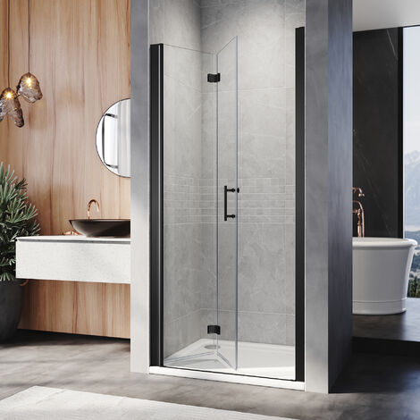 Rinse 700mm Bifold Shower Door 6mm Clean Glass Shower Enclosure Reversible Folding Shower Cubicle Door Polished Chrome Frame~5063021774263 04c Mp - View #12