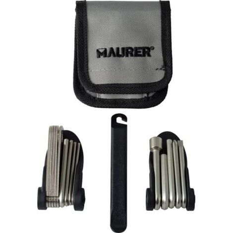 KIT Di MANUTENZIONE Da CINTURA Per Bici Biciclette 33 Pz MAURER - Foto 5
