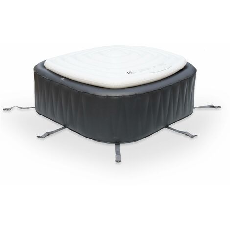 Couvercle gonflable pour spa carré MSPA 6 places