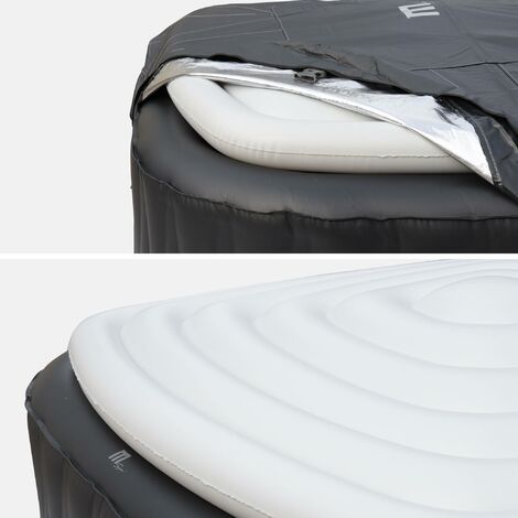 Couvercle gonflable pour spa carré MSPA 6 places