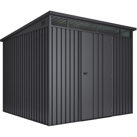 Caseta Metálica de Jardín Exterior 5,5m2 Formentera - Espesor Resistente 0,40mm Tragaluz