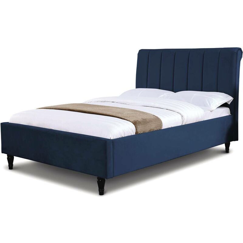 Cama David - 140 x 190 cm - Azul