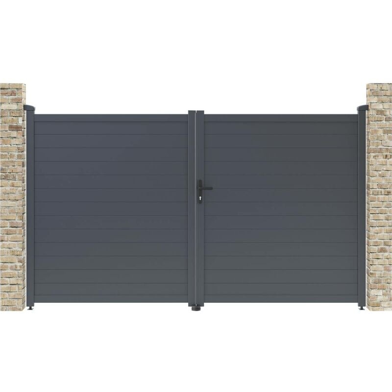 Habitatetjardin Puerta De aluminio marc 2995 x 1809