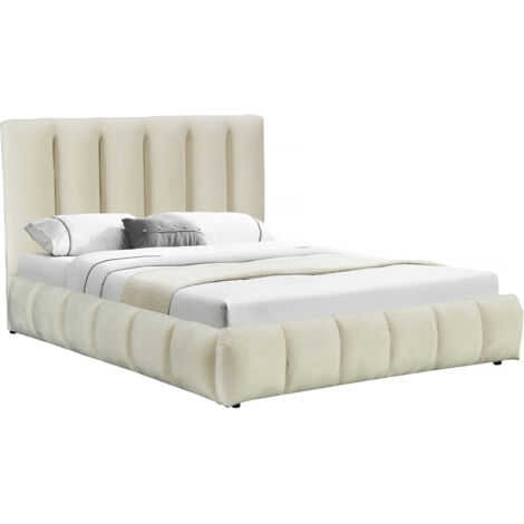 Cama "Annie" con arcón 160 x 200 cm - Beige (1/5)