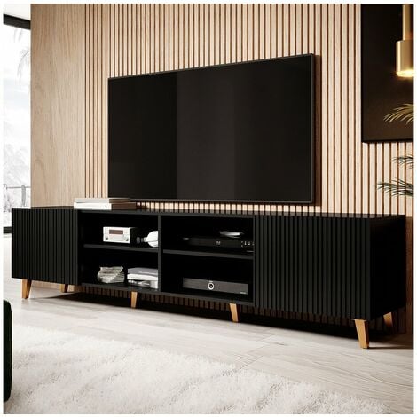 MuebleTV DORE negro 160 cm