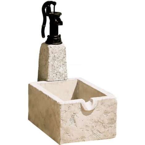 Fuente "RETRO" - Piedra reconstituida - 43 x 73 x 95 cm