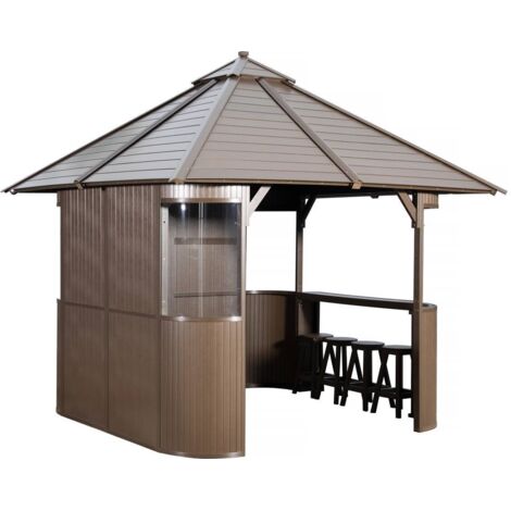 Refugio balneario Bali - 330 x 330 x 323 cm
