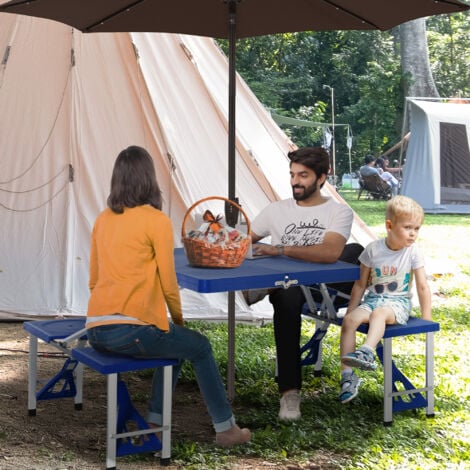 Set pique-nique rétractable 2 personnes - Accessoires de camping