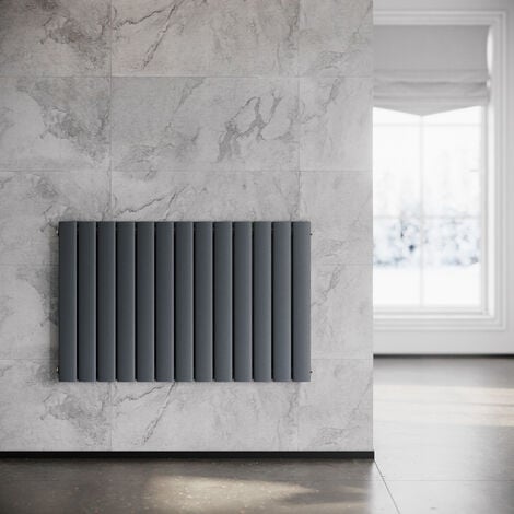 Radiateur sèche-serviettes eau chaude CODA 120 x 40 cm noir mat – Le Monde  du Bain