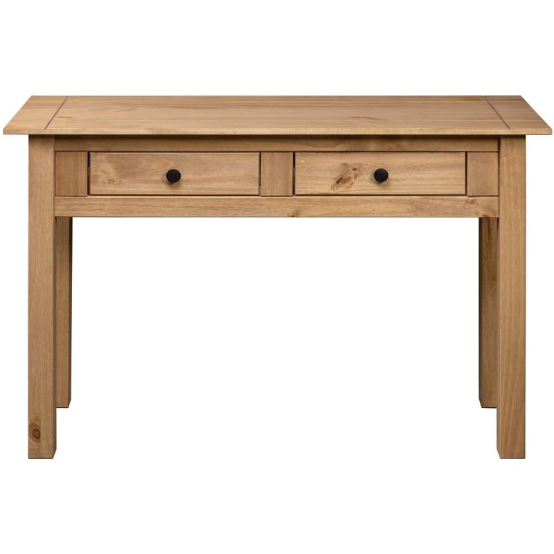 FIRBNUS Tavolo Consolle 114x40x75 cm in Legno Massello di Pino