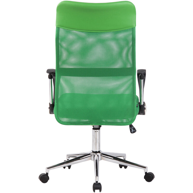 Sedia da ufficio dal design ergonomico dotato di ruote e braccioli vari  colori colore : VERDE