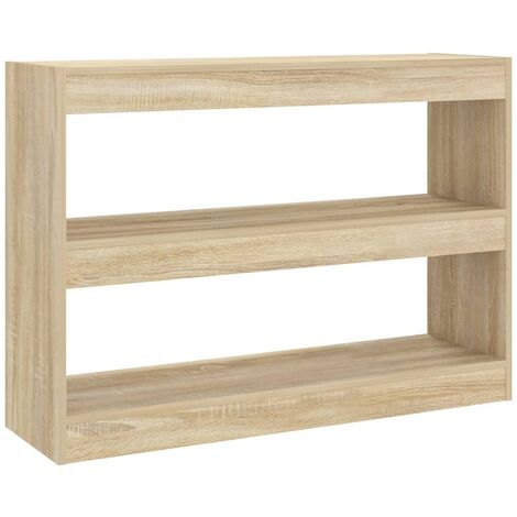 vidaXL Libreria/Divisorio Rovere Sonoma 100x30x72 cm