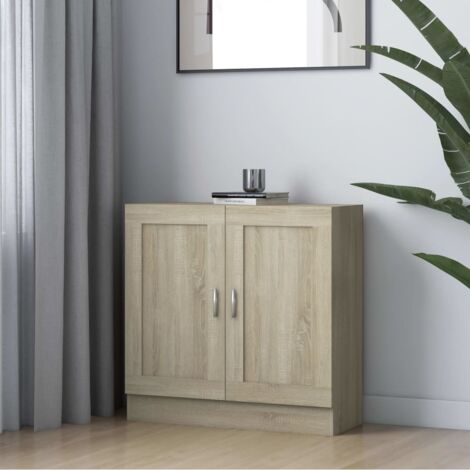 vidaXL Libreria Rovere Sonoma 82,5x30,5x80 cm in Legno Multistrato