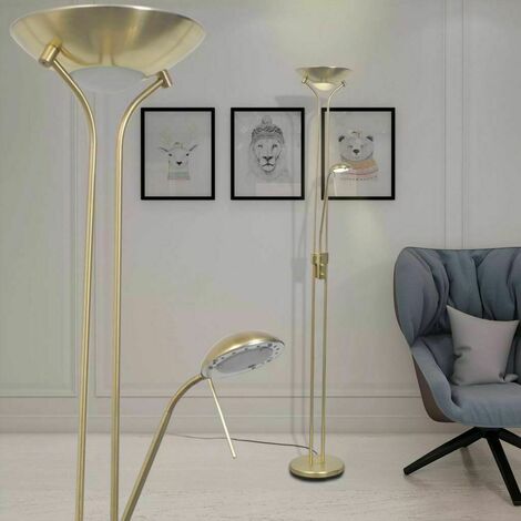 Lampada da Terra a LED Dimmerabile 23 W vidaXL 284114