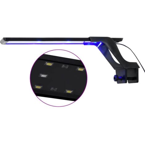 Luce a LED per Acquario con Morsetti 35-55 cm Blu Bianco vidaXL