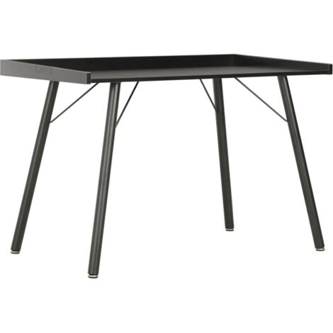 Furniture Limited - Scrivania Nera 90x50x79 cm