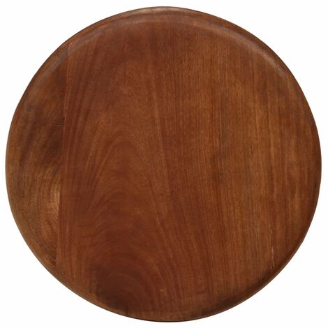 Sgabelli da Bar Set 2 pz in Legno Massello e Ferro Stile industriale vari modelli modelli : Legno di Mango