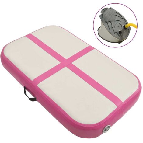 vidaXL Tappetino Ginnastica Gonfiabile con Pompa 60x100x10 cm PVC
