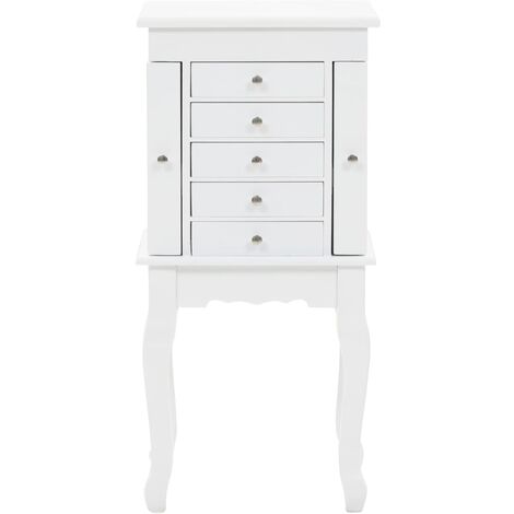 Nideen Portagioie In Ceramica Bianco, Vassoio Porta Anelli E Orecchini, 11 Cm, Regalo Ideale