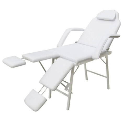 vidaXL Lettino da Massaggio Portatile in Similpelle 185x78x76cm